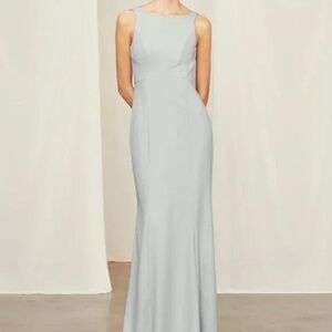 Chic Icy Blue Gown